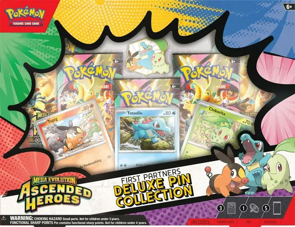 Ascended Heroes First Partners Deluxe Pin Collection Case